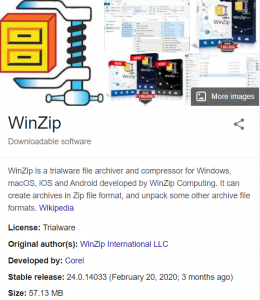 activation code winzip